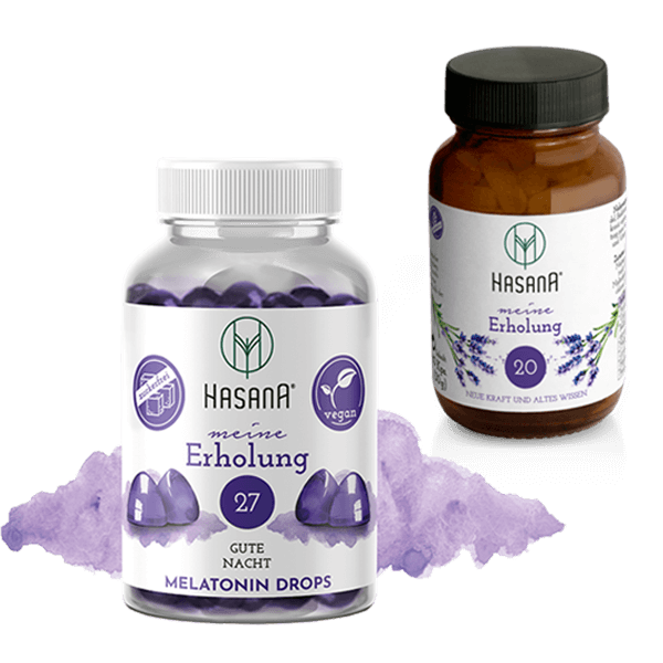 Melatonin Drops, Lavendel Baldrian - HASANA Naturprodukte